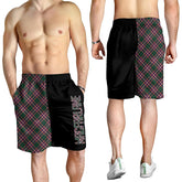 MacFarlane Hunting Modern Tartan Crest Men's Short - Cross Style